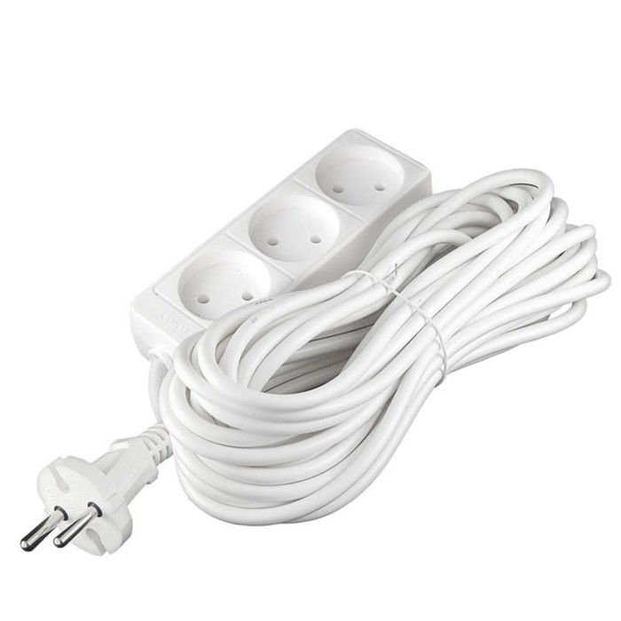

Удлинитель Союз 481S-1310, 3х10м, 10А, IP20, 2.2кВт, ПВС