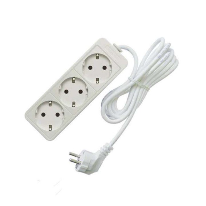 

Удлинитель Союз 481S-9303, 3х3м, 10А, IP20, 2.2кВт, ПВС