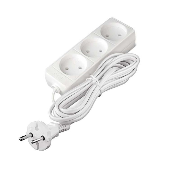 

Удлинитель Союз 481S-0305, 3х5м, 6А, IP20, 1.3кВт, ШВВП