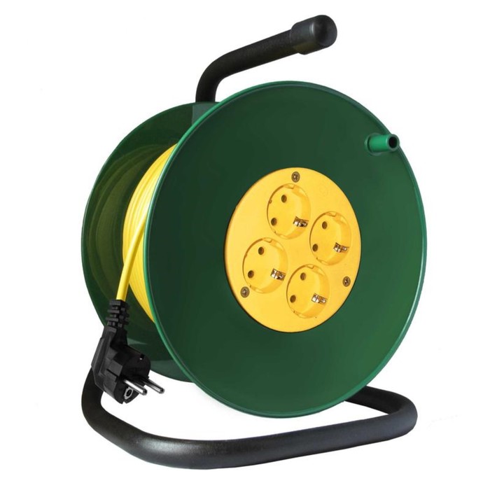 

Удлинитель на катушке Союз 481S-3605, 4х50м, 16А, IP20, 3.7кВт