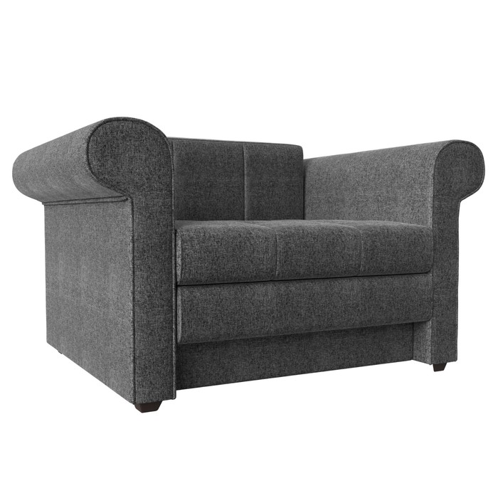 Кресло-кровать «Берли», механизм еврософа, рогожка, цвет серый кресло кровать берли рогожка