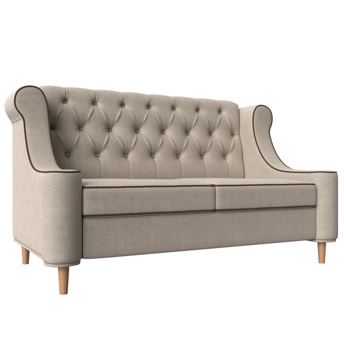 Прямой диван «Бронкс», рогожка, цвет бежевый прямой диван артмебель картес рогожка бежевый
