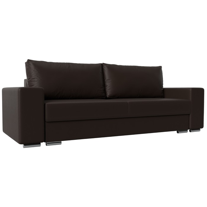 Прямой диван «Дрезден», механизм пантограф, экокожа, цвет коричневый прямой диван лига диванов дрезден экокожа коричневый 113015