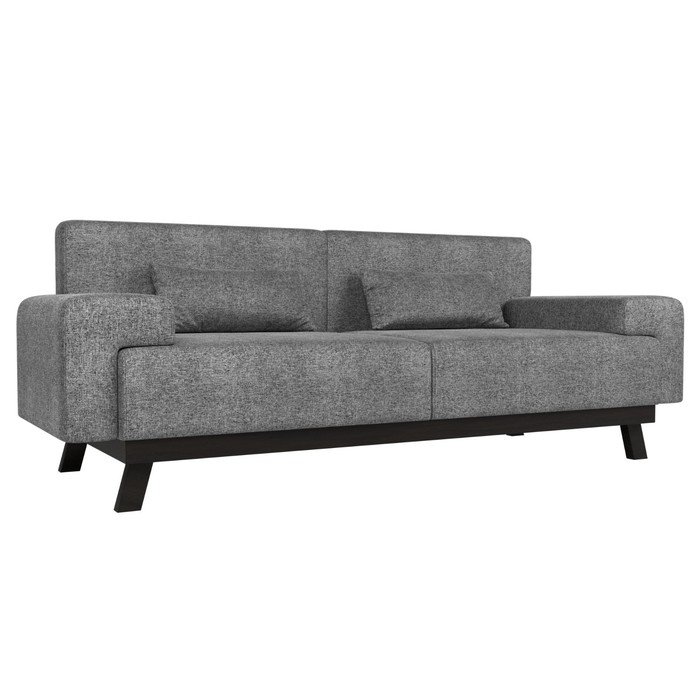 Прямой диван «Мюнхен», рогожка, цвет серый прямой диван мюнхен люкс рогожка цвет бежевый