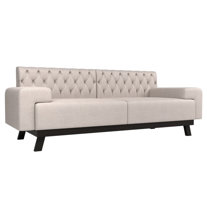 Прямой диван «Мюнхен Люкс», рогожка, цвет бежевый прямой диван мюнхен люкс велюр