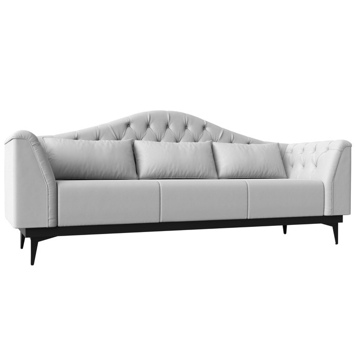 Прямой диван «Флорида», экокожа, цвет белый прямой диван лига диванов флорида экокожа белый черный 112382