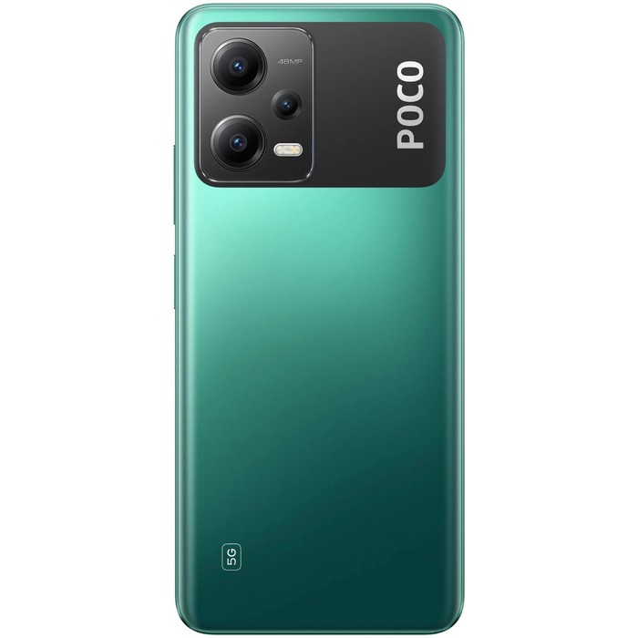 Смартфон Xiaomi POCO X5 5G RU, 6.67'', 8 Гб, 256 Гб, 48 Мп, 13 Мп, 5000 мАч, зеленый