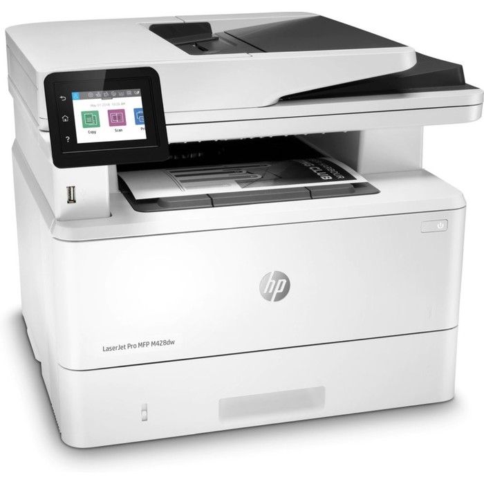 

МФУ, лаз ч/б HP LaserJet Pro RU M428dw (W1A28A#B19), 1200x1200dpi, A4, Duplex, WiFi