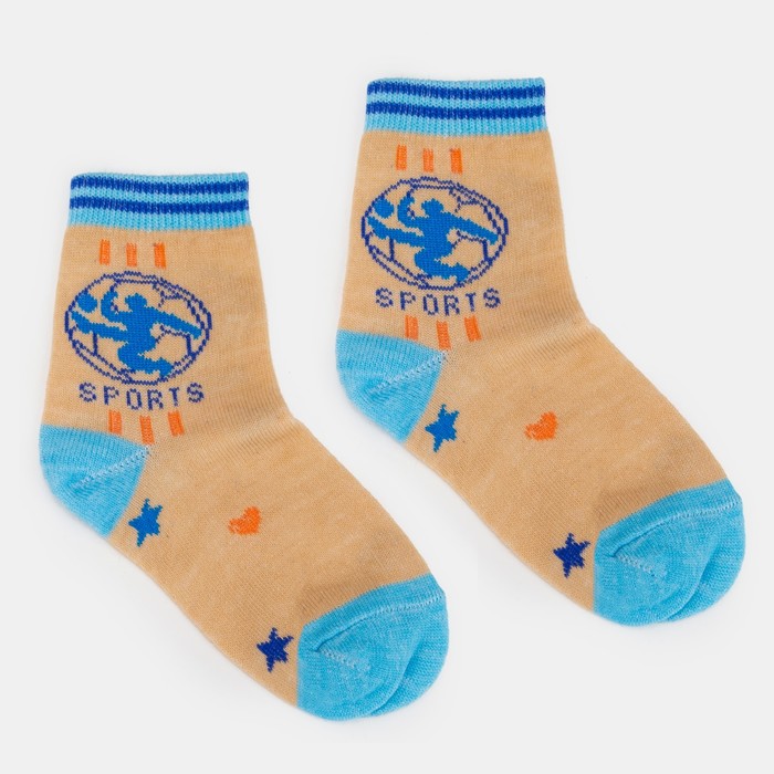 Носки детские "Чемпионат", размер 14 (3-6 лет), цвет микс