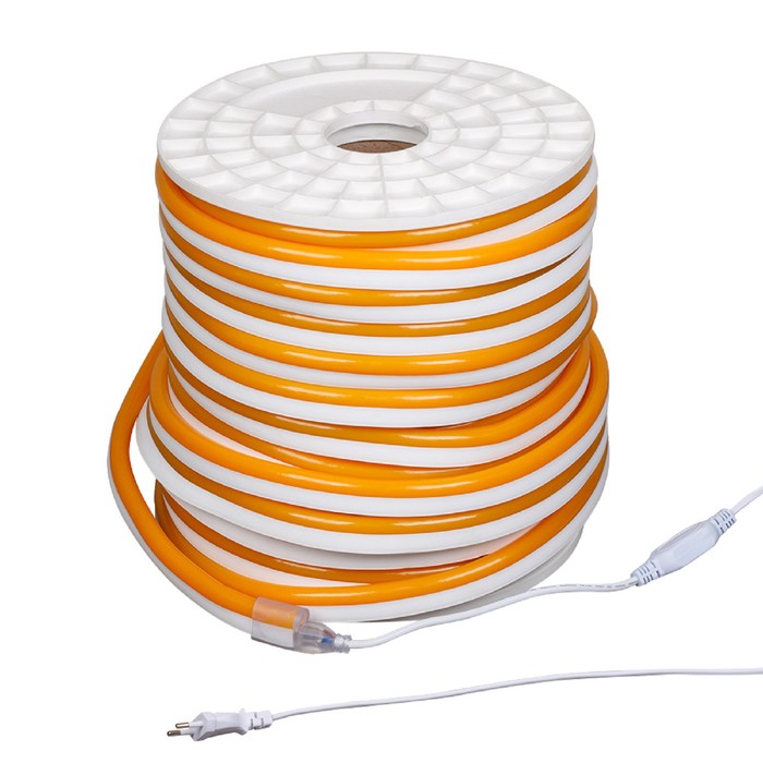 

Гибкий неон Arlight 15 × 26 мм, IP67, SMD5060, 108 LED/м, 220 В, свечение жёлтое