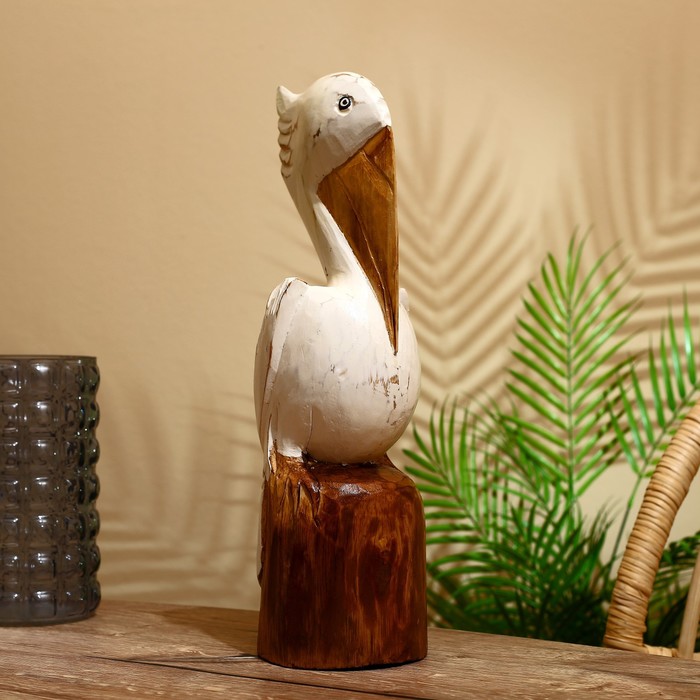 Сувенир "Пеликан" албезия 40 см