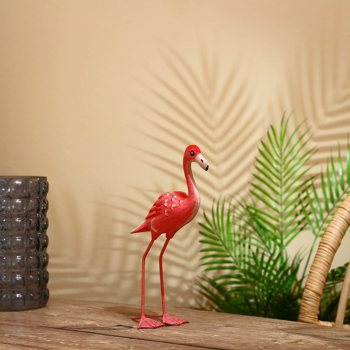 Сувенир Фламинго албезия 20 см