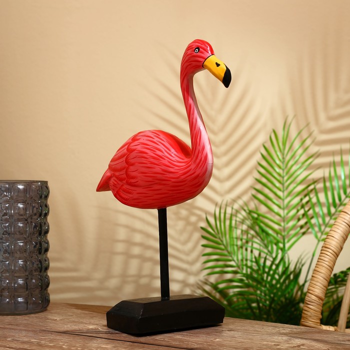 цена Сувенир Фламинго албезия 40 см