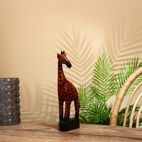 Сувенир 'Жирафик' албезия 12х6х30 см Ош