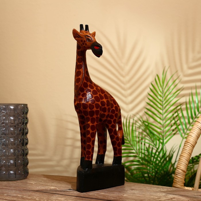 Сувенир Жирафик албезия 15х10х40 см