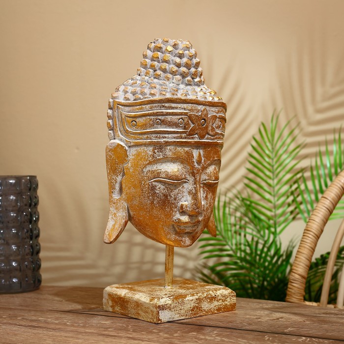 Сувенир Голова Будды албезия 40 см