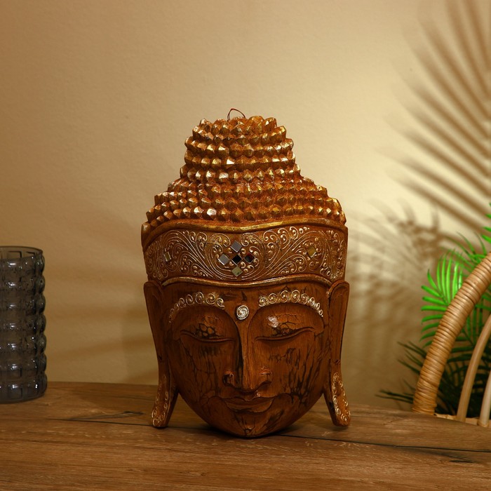 Сувенир Голова Будды албезия 40 см
