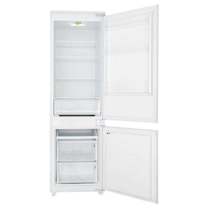 

Холодильник HIBERG RFCB-300 LFW, встраиваемый, класс A+, 290 л, 3.5 кг/сутки, 7 отделений