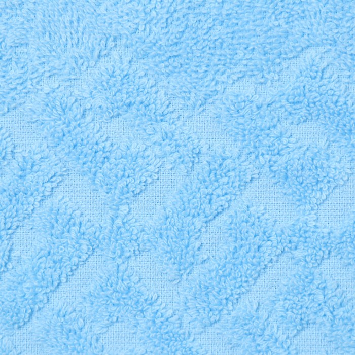 Полотенце махровое Baldric 30Х30см, цвет голубой, 380г/м2, 100% хлопок