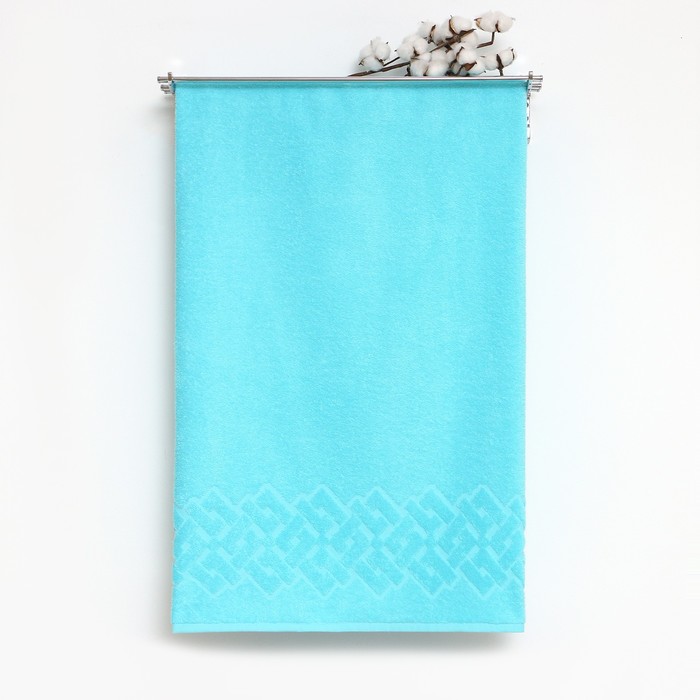 фото Полотенце махровое baldric 30х30см, цвет бирюзовый, 380г/м2, 100% хлопок дм