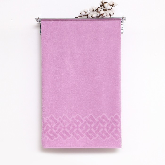 фото Полотенце махровое baldric 30х30см, цвет розовый, 380г/м2, 100% хлопок дм