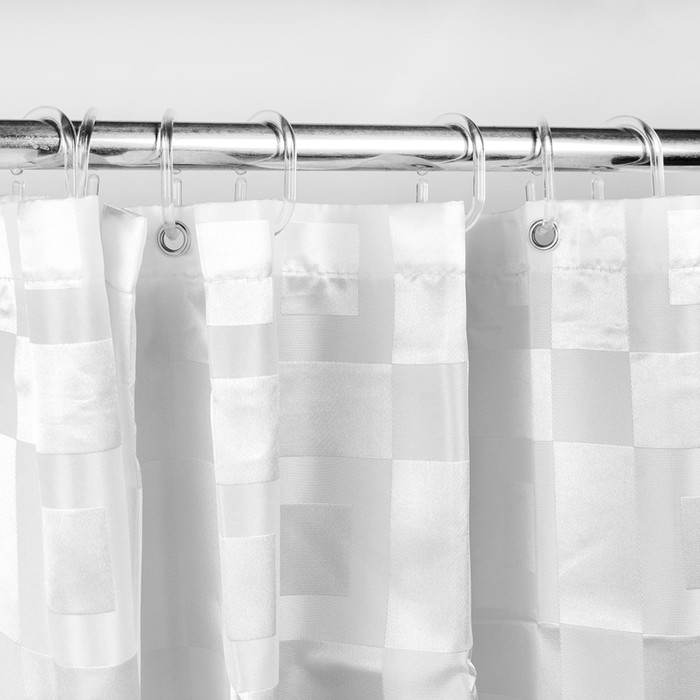 

Штора для ванн Queen 180х200 см, белый BT-JIT2-W001