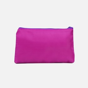 

Косметичка простая L-б/н , 18*2*9, отд на молнии, фиолетовый