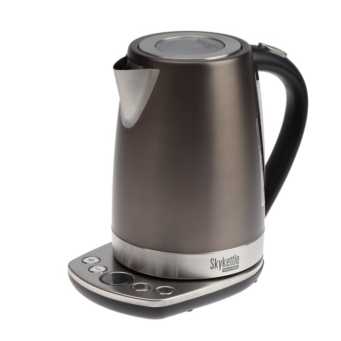 Чайник электрический Redmond RK-M173S-E, металл, 1.7 л, 2200 Вт, серый чайник электрический redmond rk m173s e серый