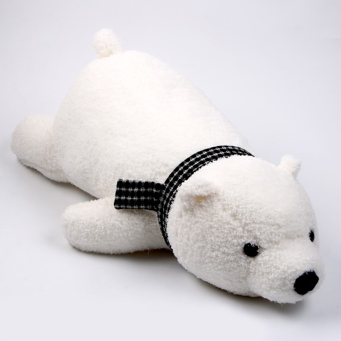 Мягкая игрушка-подушка «Медведь», 60 см, цвет белый мягкая игрушка подушка медведь 30 см