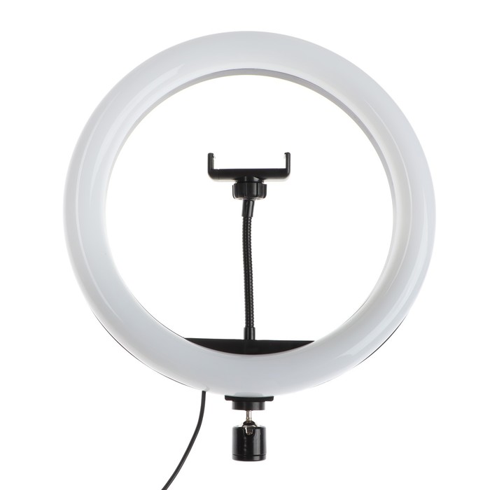 цена Светодиодная кольцевая лампа RJ33, лампа 32 см, цветная подсветка, 10 Вт