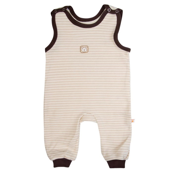 фото Детский полукомбинезон, рост 68, цвет бежевый сонный гномик