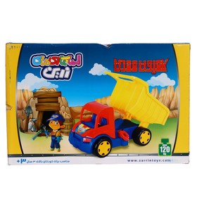 

Автомобиль «Грузовик MineTrack 120», песочный набор, цвет сине-жёлтый