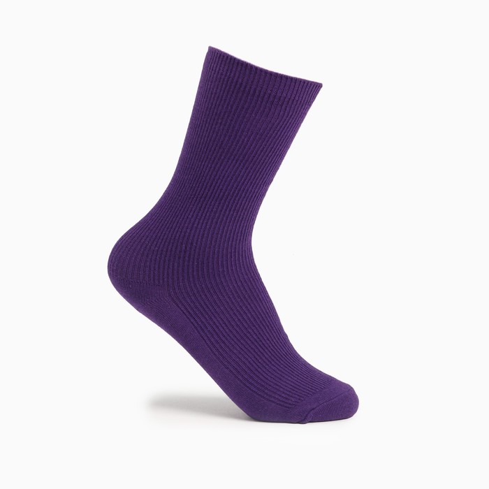 носки размер 36 40 фиолетовый Носки женские, цвет фиолетовый, размер 36-40