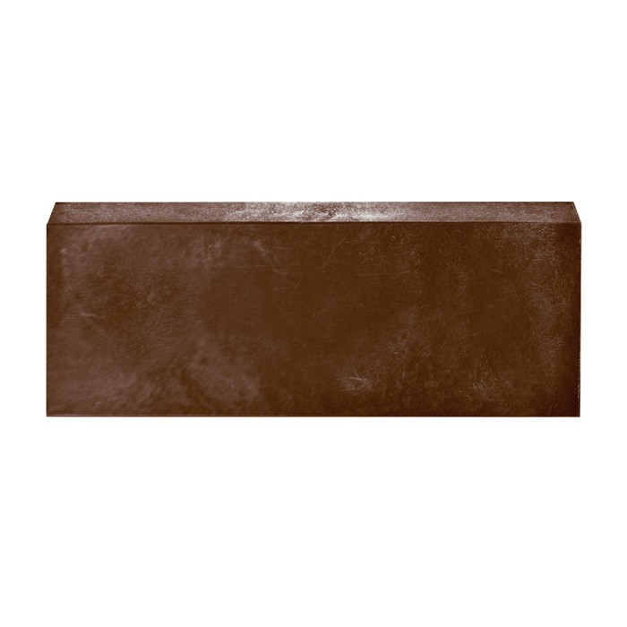 Бордюр тротуарный, 50 × 5 × 20 см, коричневый, БТ-200