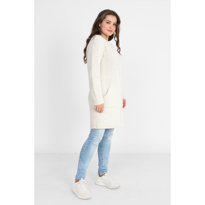 

Кардиган женский, размер 50, цвет бежевый