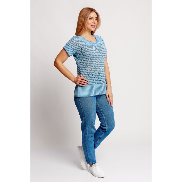 

Джемпер женский, размер 48, цвет джинс