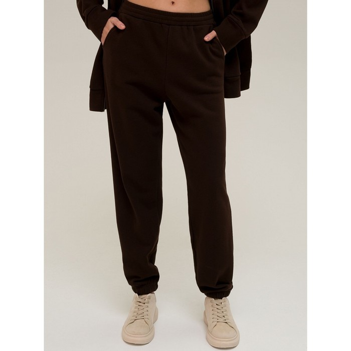 

Брюки женские, размер M, цвет шоколадный