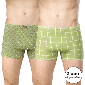 

Трусы мужские, размер M, цвет яблочный/яблочный