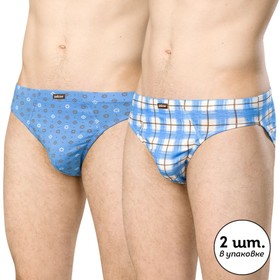 

Трусы мужские, размер XL, цвет голубой/голубой