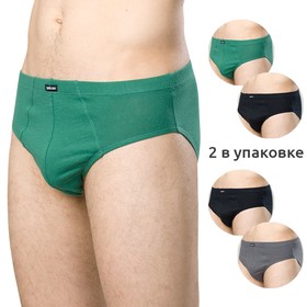 

Трусы мужские, размер XL, цвет зеленый/чёрный