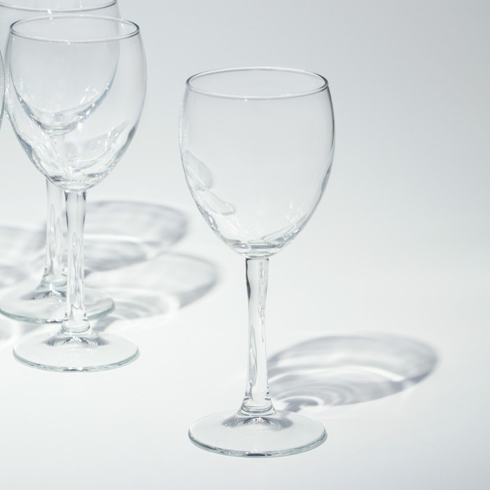 

Набор бокалов для вина стеклянный «Империал плюс», 315 мл, 6 шт