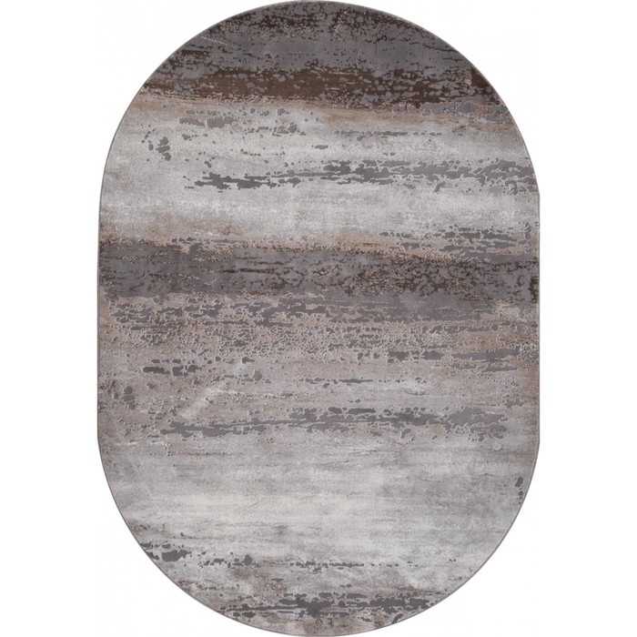 Ковёр овальный Merinos Graff, размер 240x340 см, цвет gray-beige ковёр прямоугольный merinos graff размер 240x340 см цвет gray beige