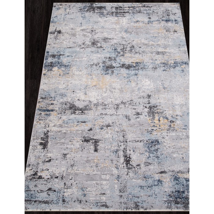 Ковёр прямоугольный Lysandra Hali Petra, размер 150x80 см, цвет light gray