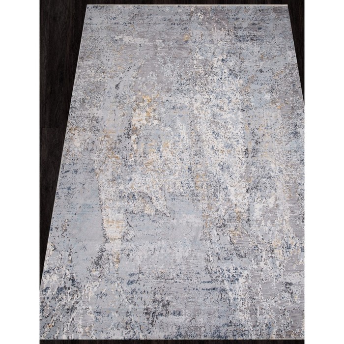 Ковёр прямоугольный Lysandra Hali Petra, размер 230x160 см, цвет light gray ковёр прямоугольный lysandra hali petra размер 230x160 см цвет light gray