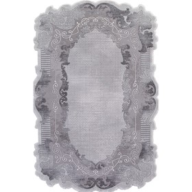 Ковёр прямоугольный Karmen Hali Safir, размер 234x340 см, цвет grey/grey
