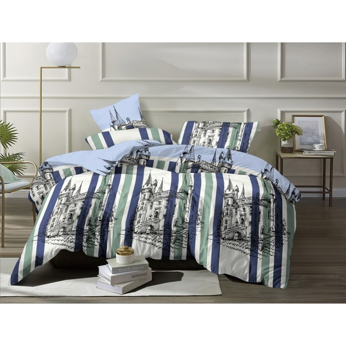 

Постельное бельё 2 сп, размер 220x240 см, 175x215 см, 70x70 см - 2 шт