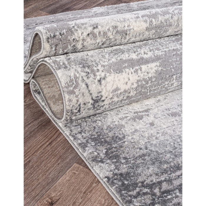 

Ковёр прямоугольный Armina 04040G, размер 80x150 см, цвет grey / grey