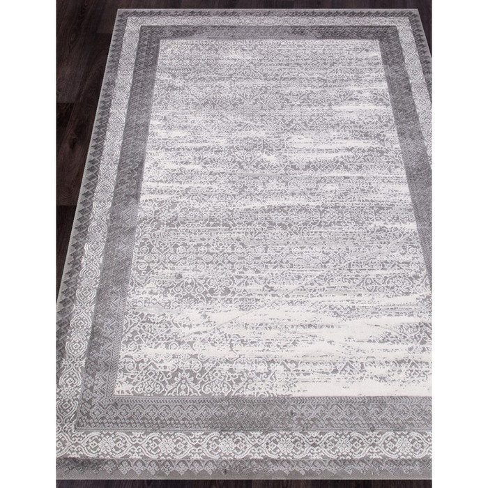 Ковёр прямоугольный Armina 04041G, размер 80x150 см, цвет grey / grey