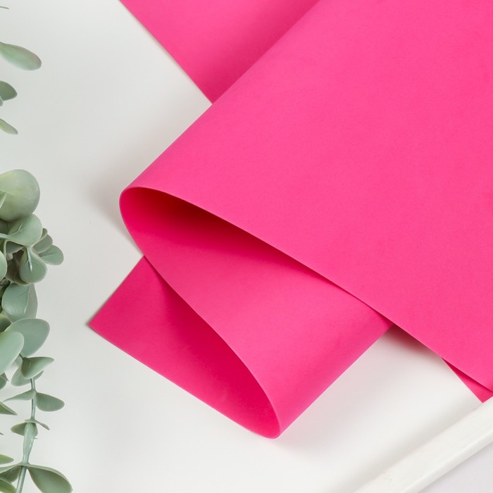 

Фоамиран 1 мм 60х70 см, темно-розовый