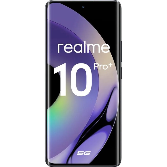 фото Смартфон realme 10 pro plus 5g, 6.7", 8гб, 128гб, 108мп, 16мп, 2sim, 5000мач, черный